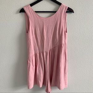 Princess Polly Alder Pink Playsuit Romper